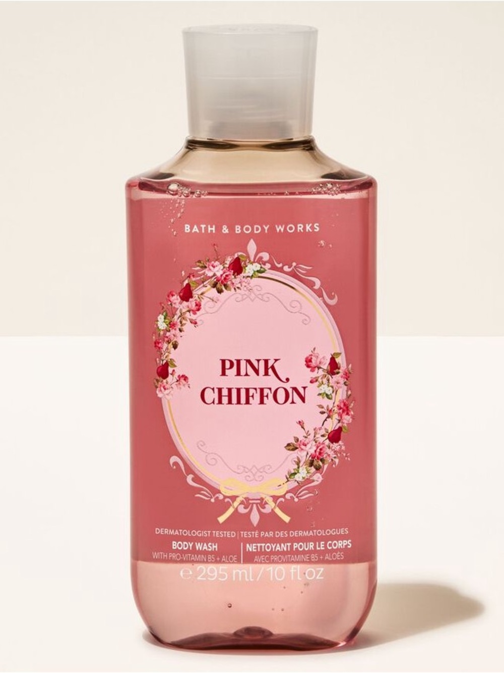 NEW Pink Chiffon Body Wash